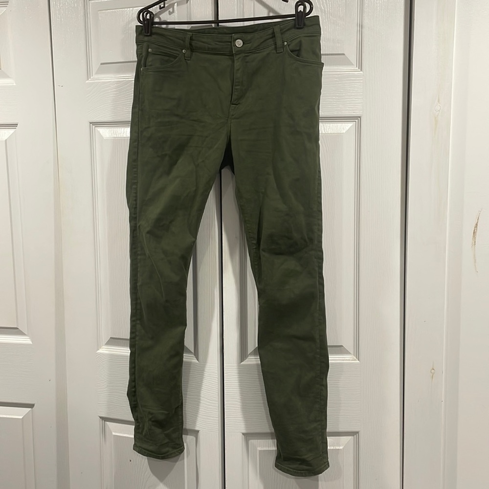 ASOS Mens Olive Green Pants Size 34x32